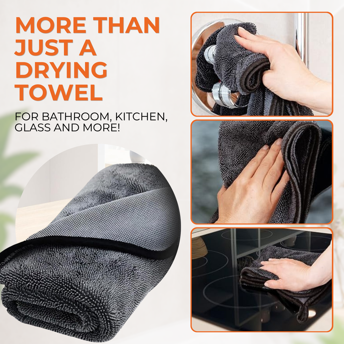 ScrubBuddy™ - Chemical & Streak Free Microfibre Cloth (3 Pack)