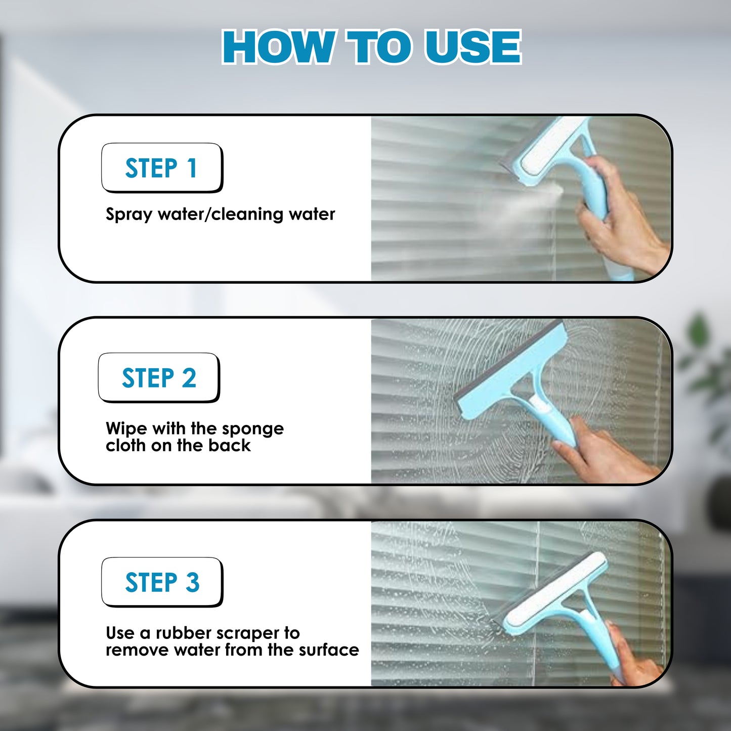 3 in 1 Glass Cleaner