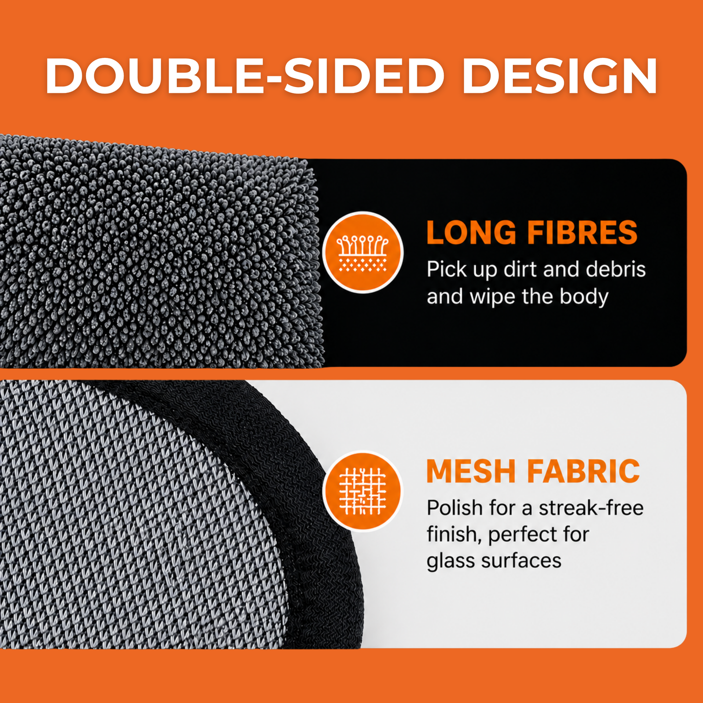 ScrubBuddy™ - Chemical & Streak Free Microfibre Cloth (3 Pack)