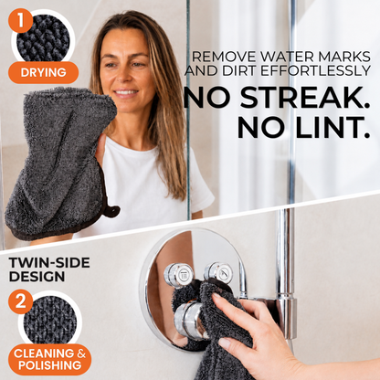 ScrubBuddy™ - Chemical & Streak Free Microfibre Cloth (3 Pack)